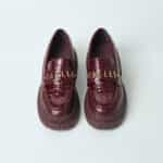 Gaelle Paris Moccasin In faux leather Bordeaux